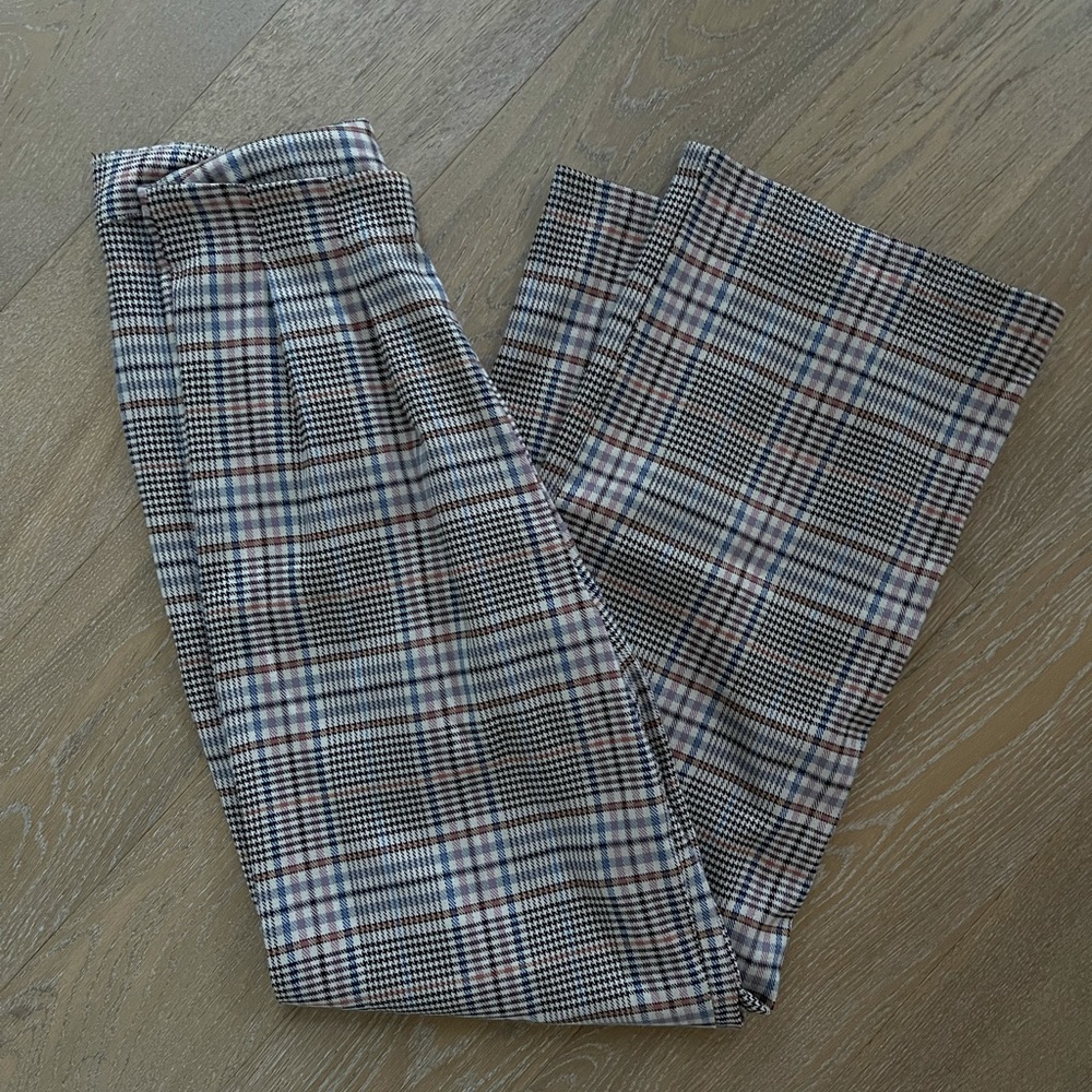 Nastygal wide leg pleated pants